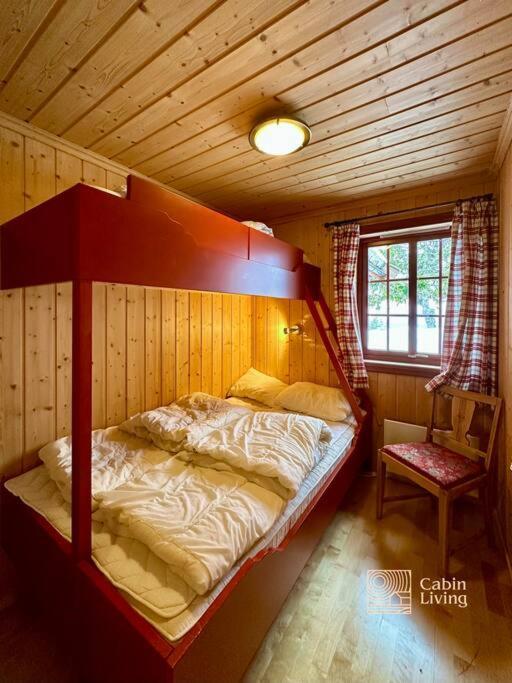 Large Cabin Sjusjoen Best View, Sauna, Ski Inout Luaran gambar